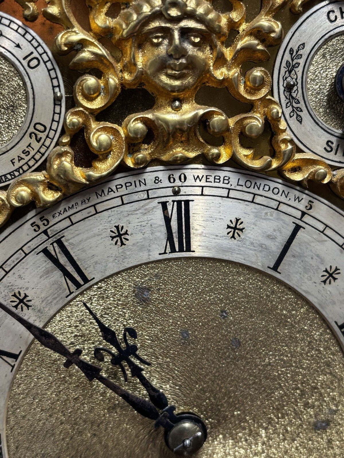 Large Victorian Oak Westminster Chime Clock Retailed At Mappin & Webb, London photo Home Decor