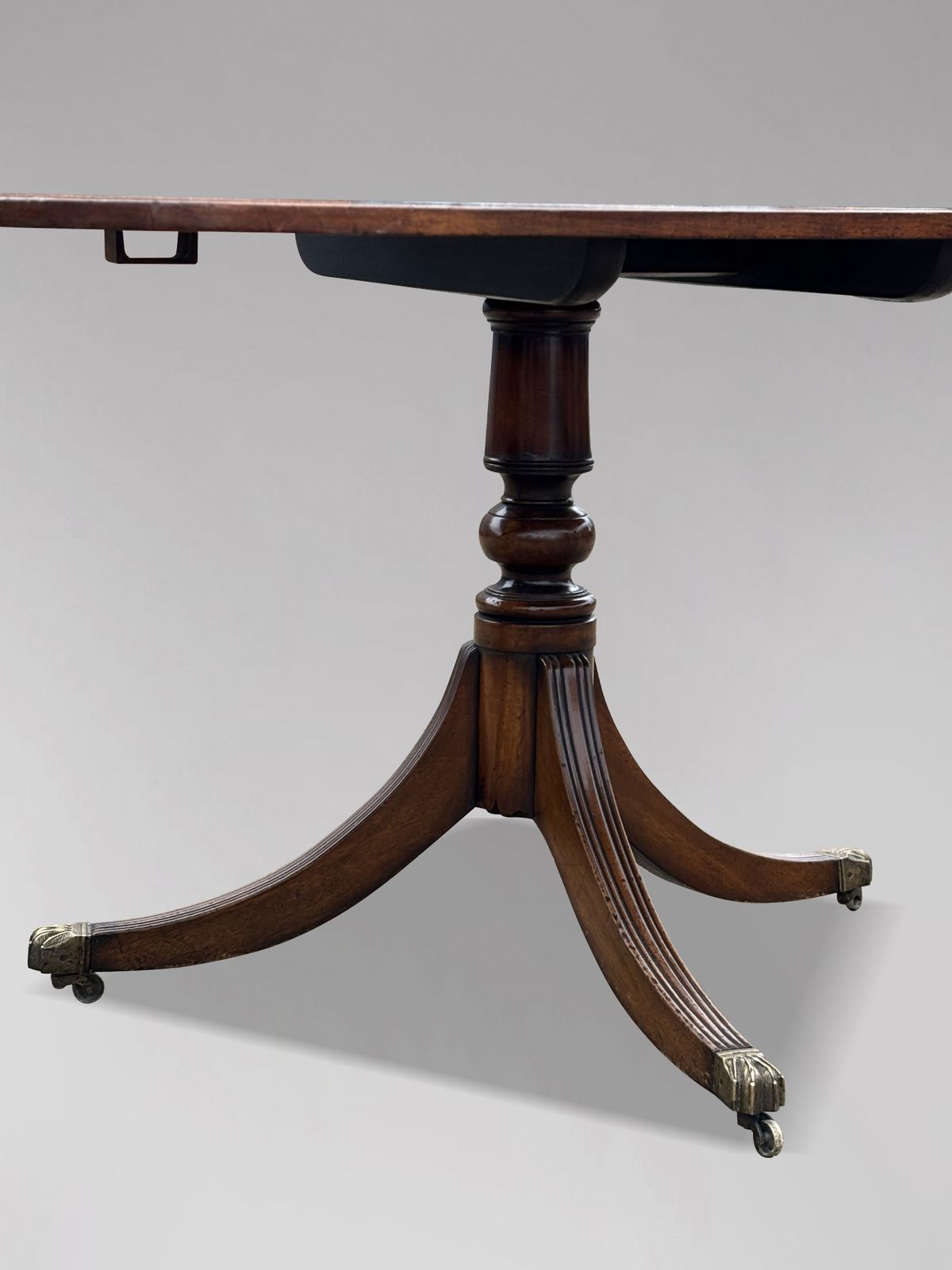Early 19th Century Georgian Mahogany Twin Pedestal Dining Table photo buy