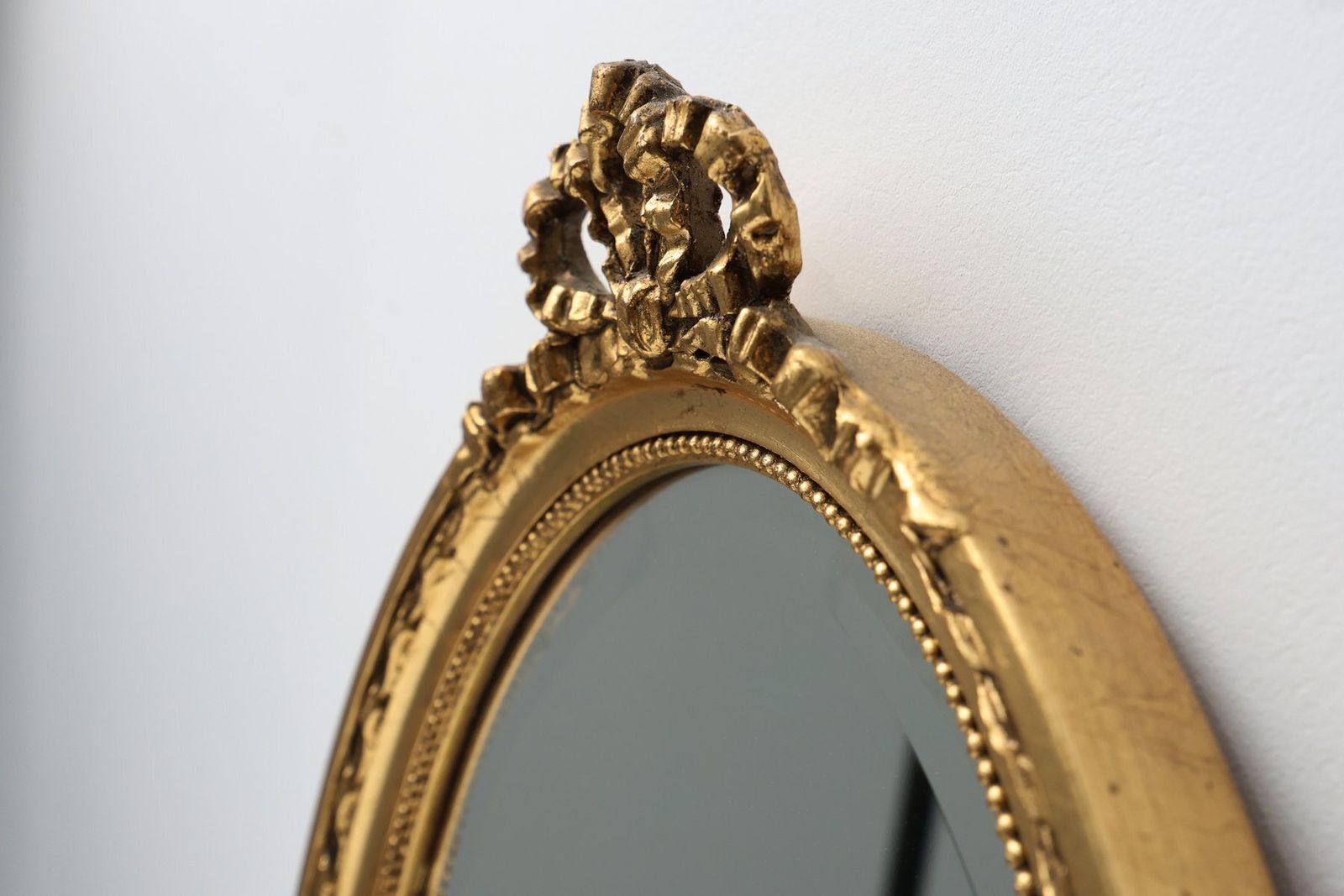 Louis Philippe Dutch Wood With Beveled Mirror From Pieterman, 1950s photo buy