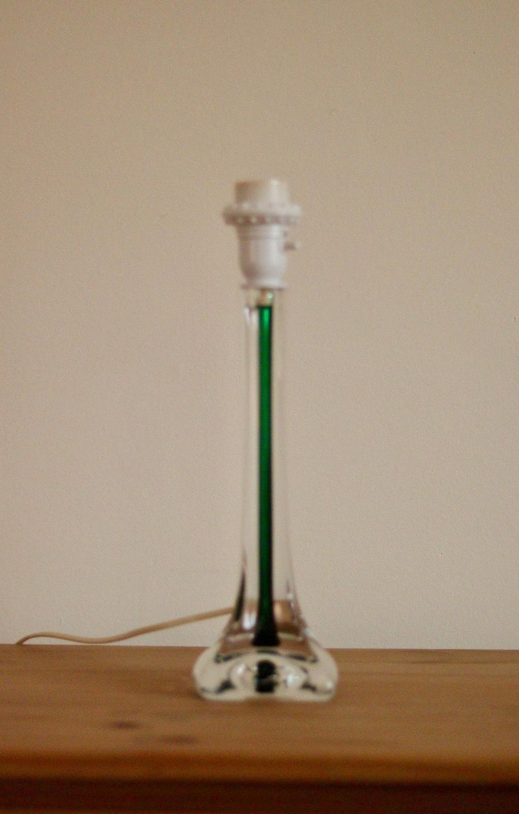 Lighting Vintage Glass Table Lamp By Hannelore Dreutler, Studio åhus, Sweden, 1990's photo