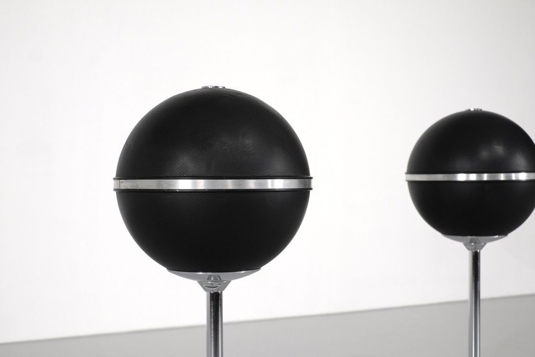 Pair Of Speakers " Audiorama 7000 " By Grundig, Germany 1970s.