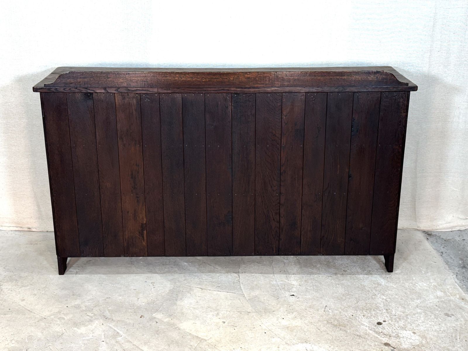 A Nigel Rupert Griffiths Monastic Carved Oak Dresser Base / Sideboard / Cabinet / Cupboard photo vintage