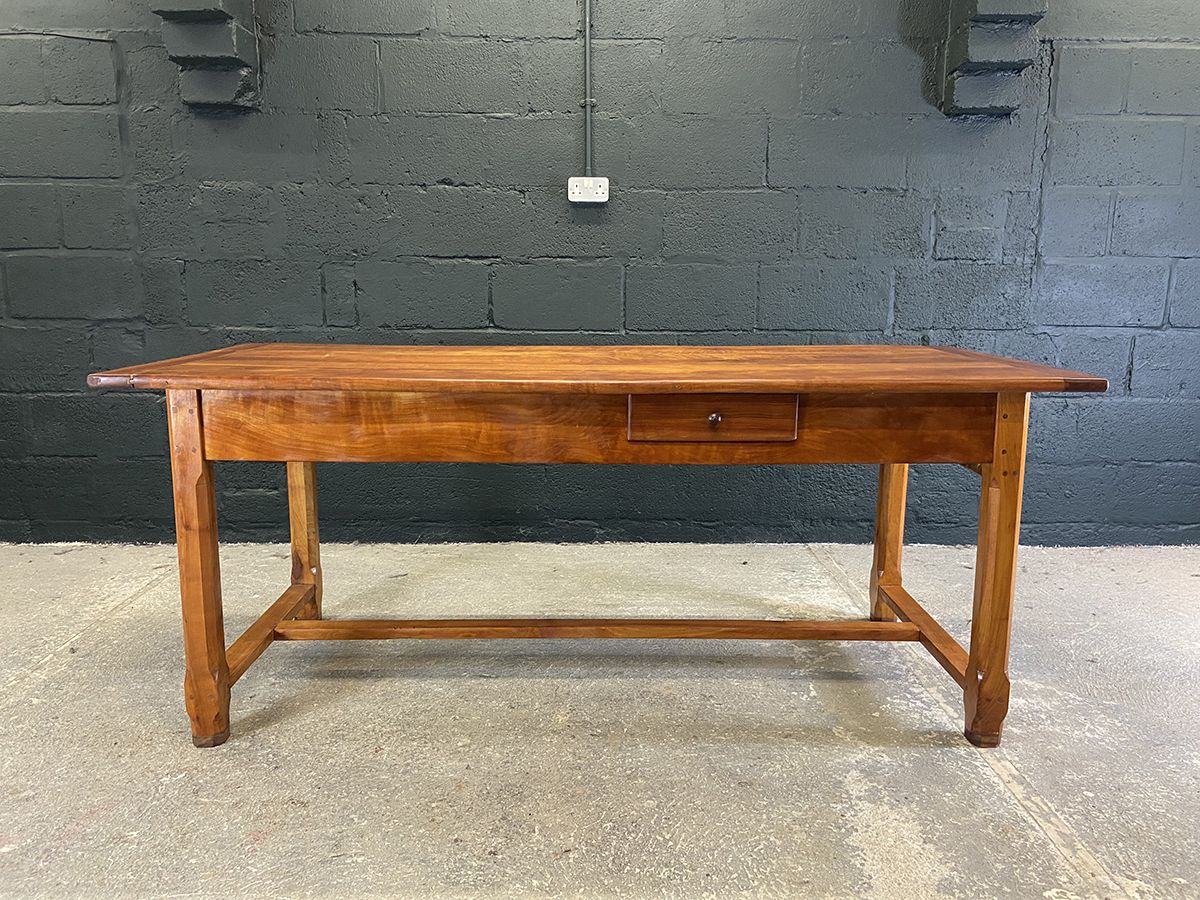 Traditional French Fruitwood Farmhouse Dining Table