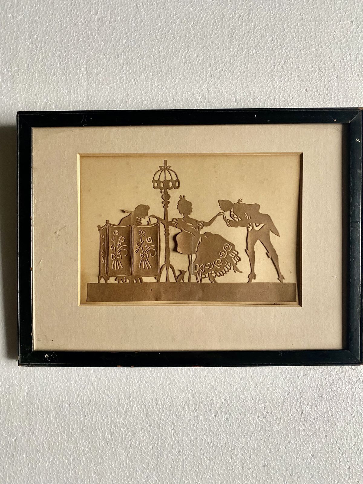 Victorian Silhouettes, 19th Century photo vintage