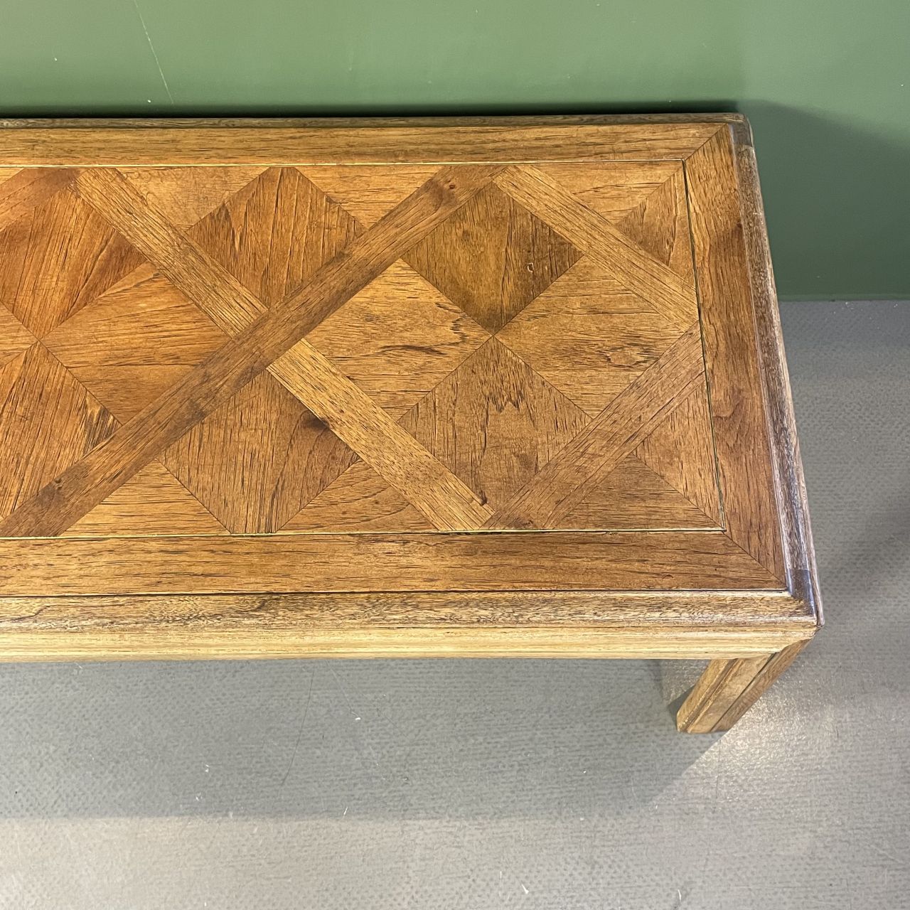 1980s Lane Altavista Parquet Cedar Coffee Table photo 584.0
