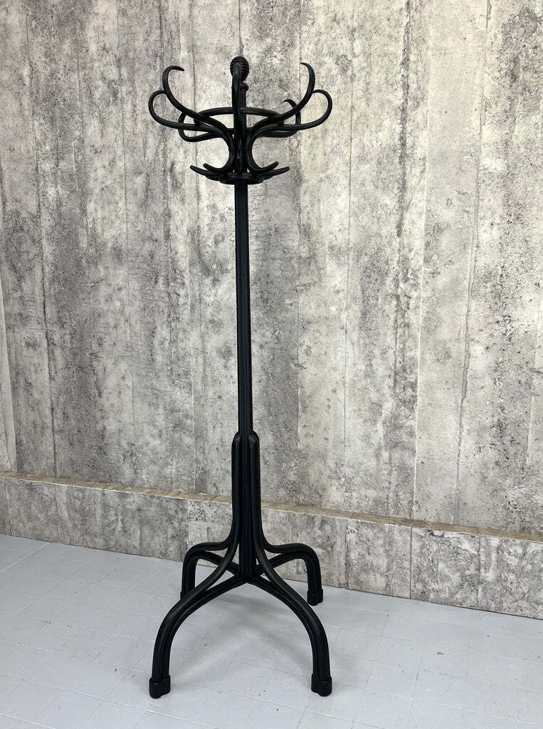 Black Bentwood Bistro Porte Manteau / Coat Stand photo for sale