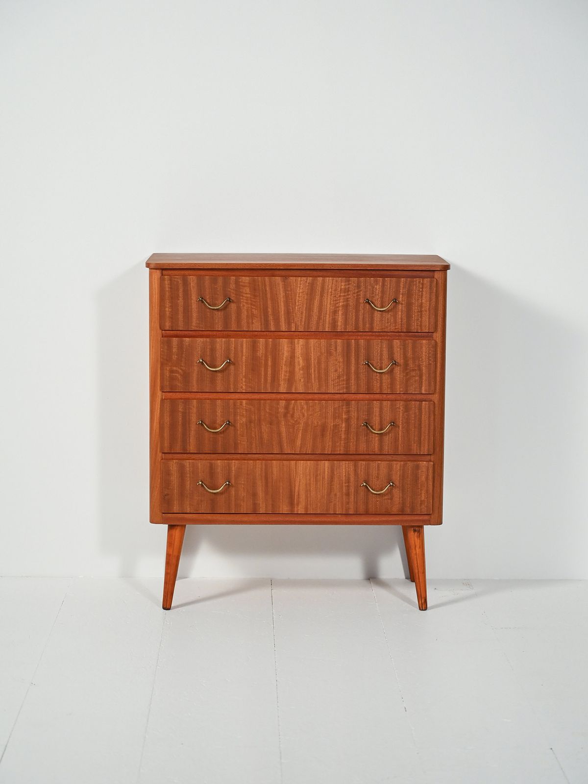 Scandinavische Mahonie Ladekast, Ca. Jaren 1950 photo furniture