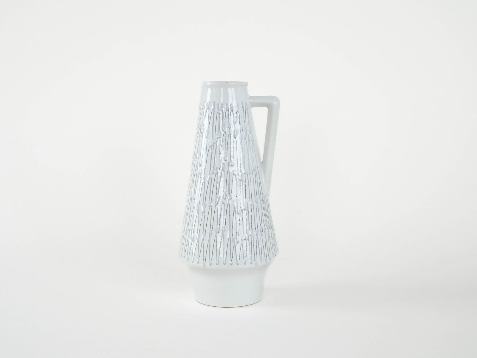 Ceramic Vase Fat Lava, German Design, 1960s, Manufacturer: Scheurich photo Home Decor