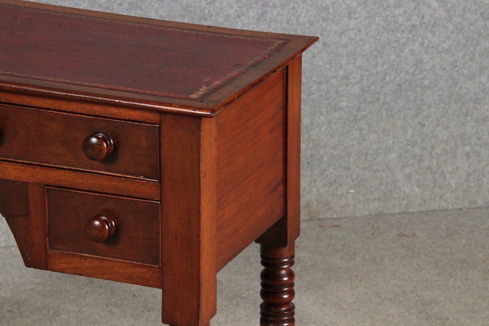 photo for sale Small Antique Ladies Desk In Mahogany, 1900