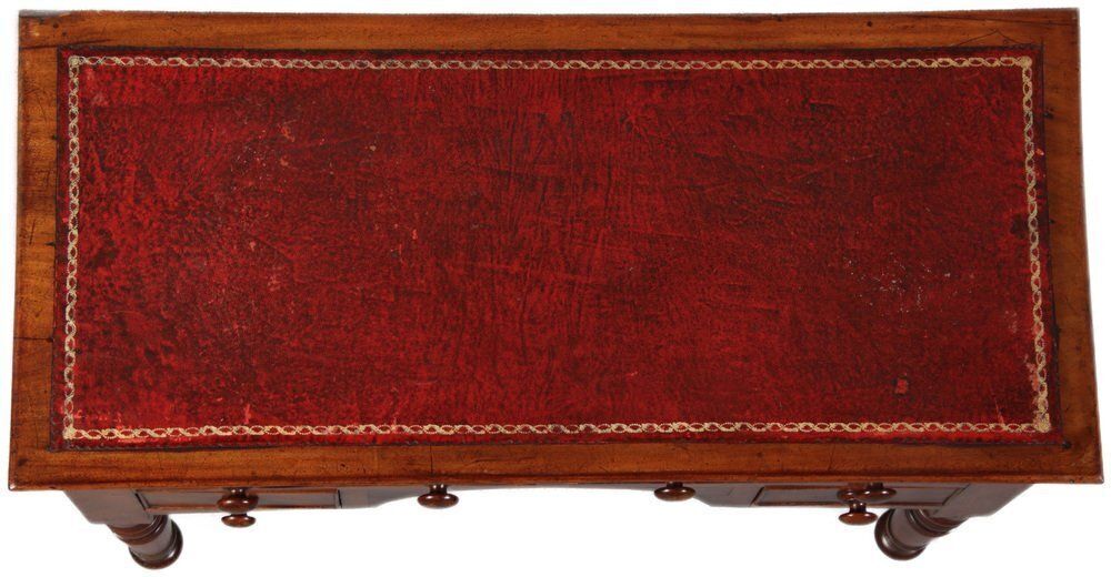 Furniture Small Antique Ladies Desk In Mahogany, 1900 photo