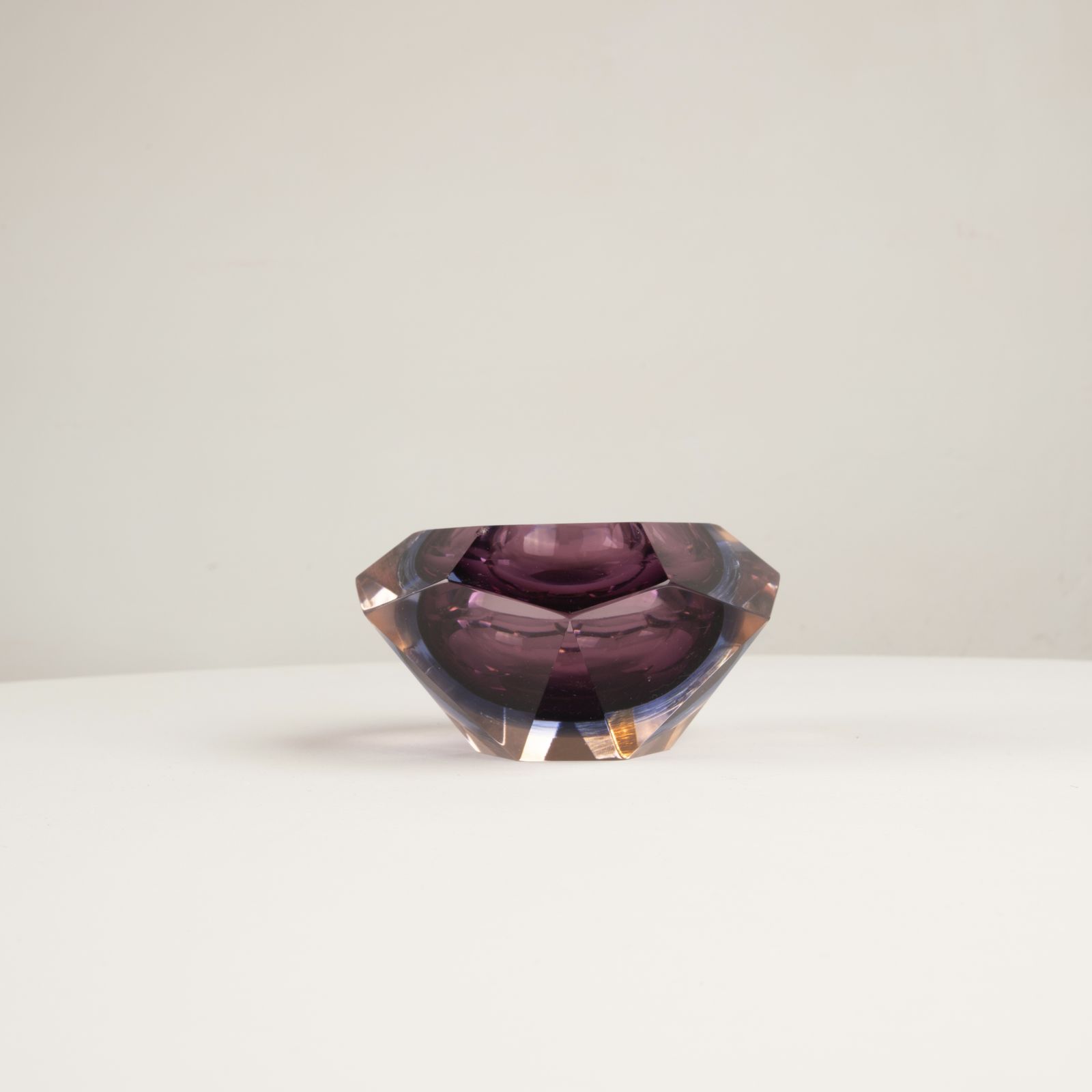 Sculptural Ashtray Attributed To Flavio Poli For Seguso Vetri D'arte, 1970 photo vinterior