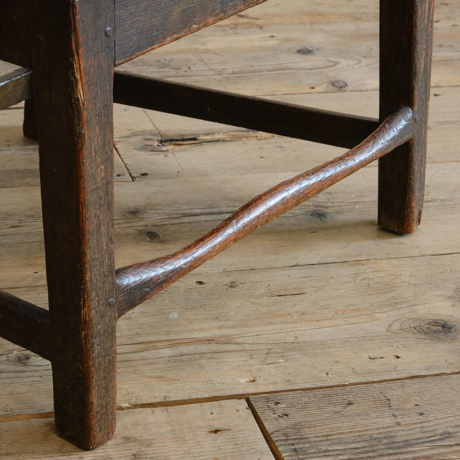 photo for sale Georgian Oak Armchair