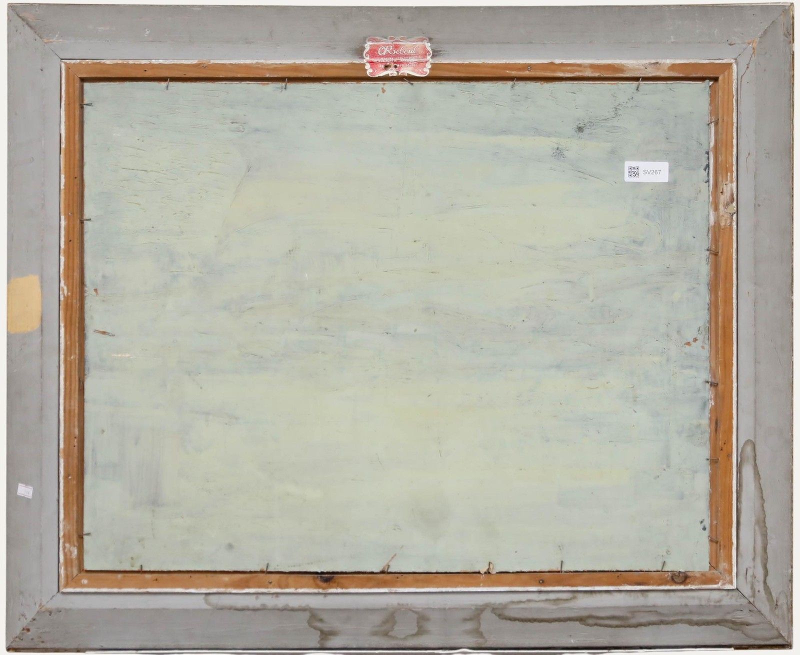 Savani Mid 20th Century Oil, Fishing Boat photo for sale