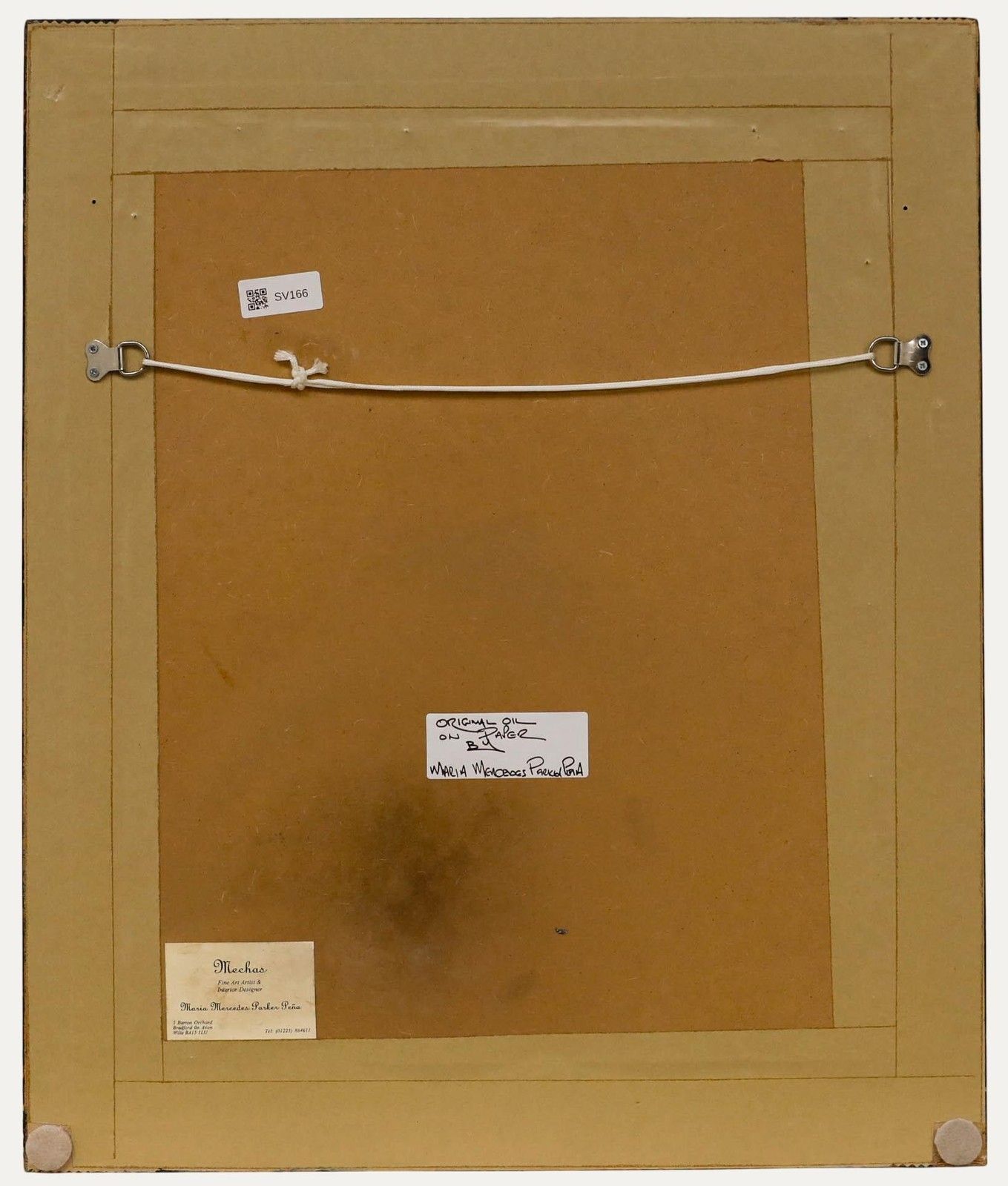 Framed 20th Century Oil Vase Of Flowers photo for sale