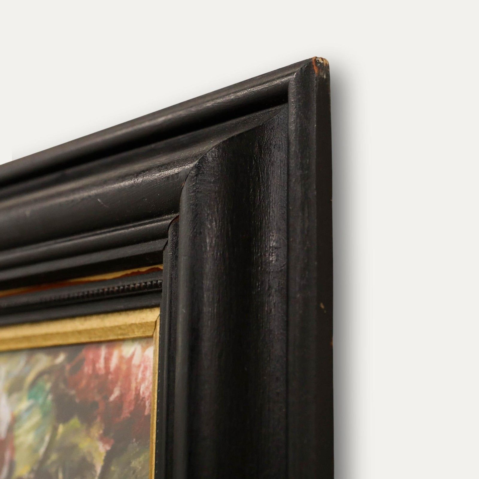 Framed 20th Century Oil Vase Of Flowers photo 275.0