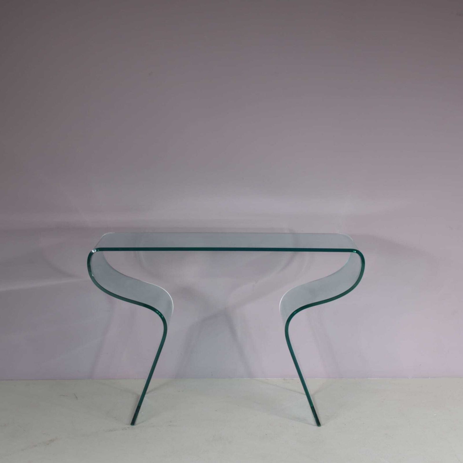 2000s “Charlotte” Console Table By Prospero Rasulo For Fiam, Italy photo for sale