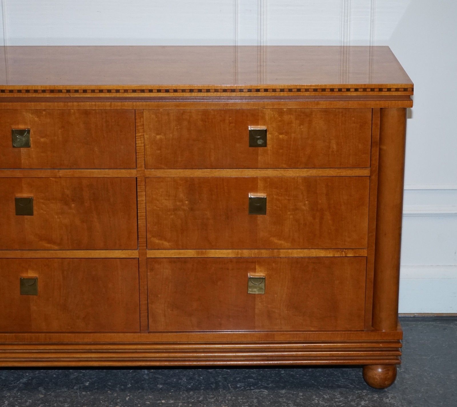 American Hickory White Genesis Biedermeier Dresser Sideboard Bank Of Drawers photo 2250.0