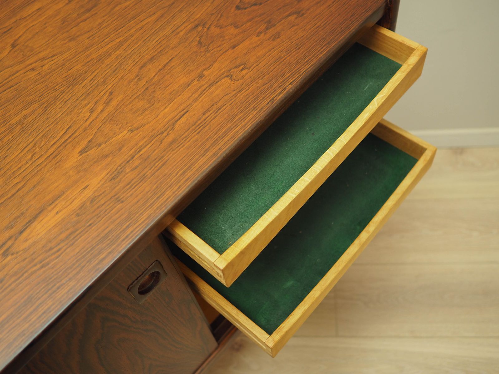 photo vintage Vintage Dressoir, Deens Design, Jaren 1960, Ontwerper: Johannes Andersen, Fabrikant: Uldum