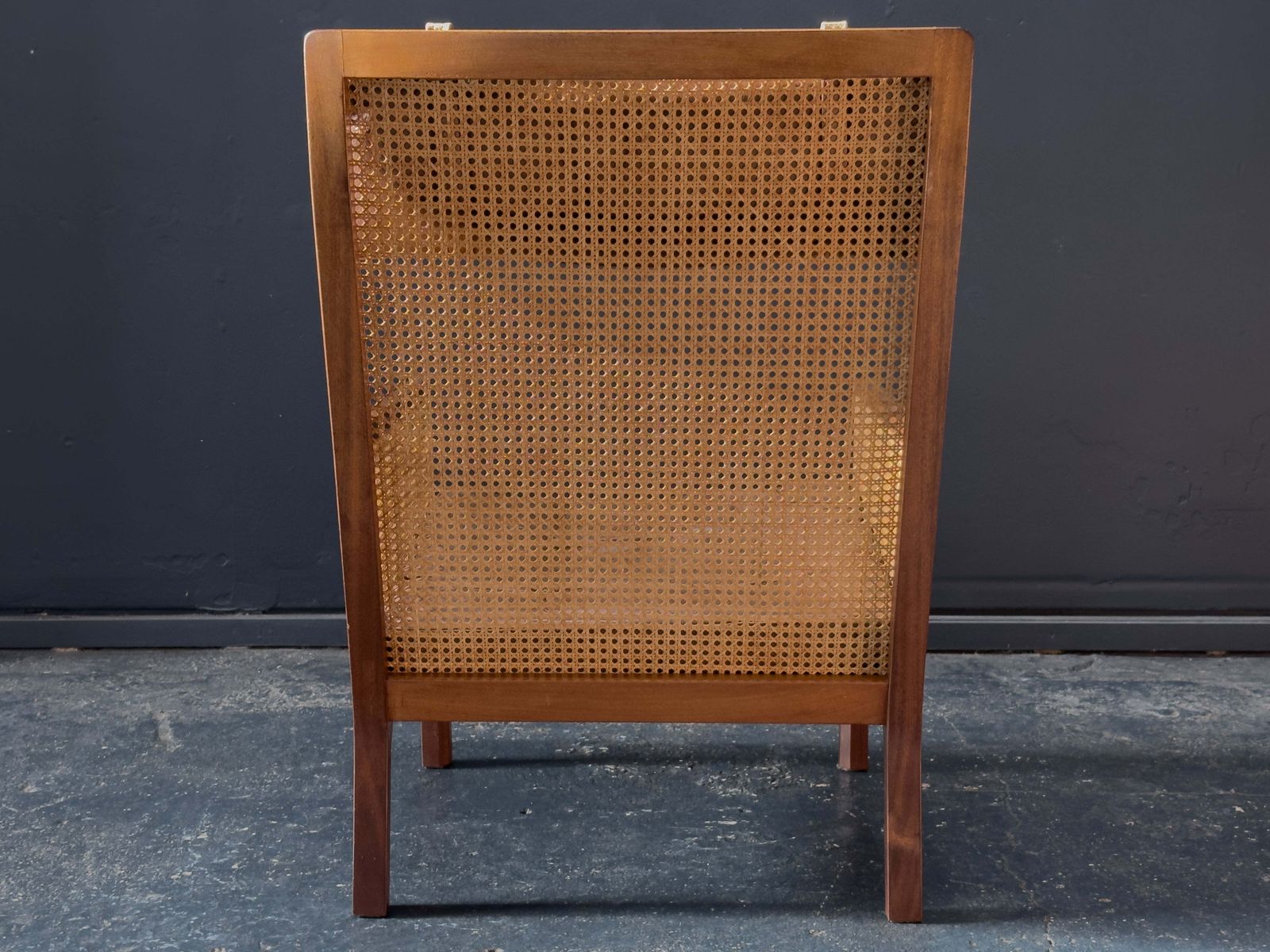 Bernt Petersen Rattan Leather Armchair photo vintage