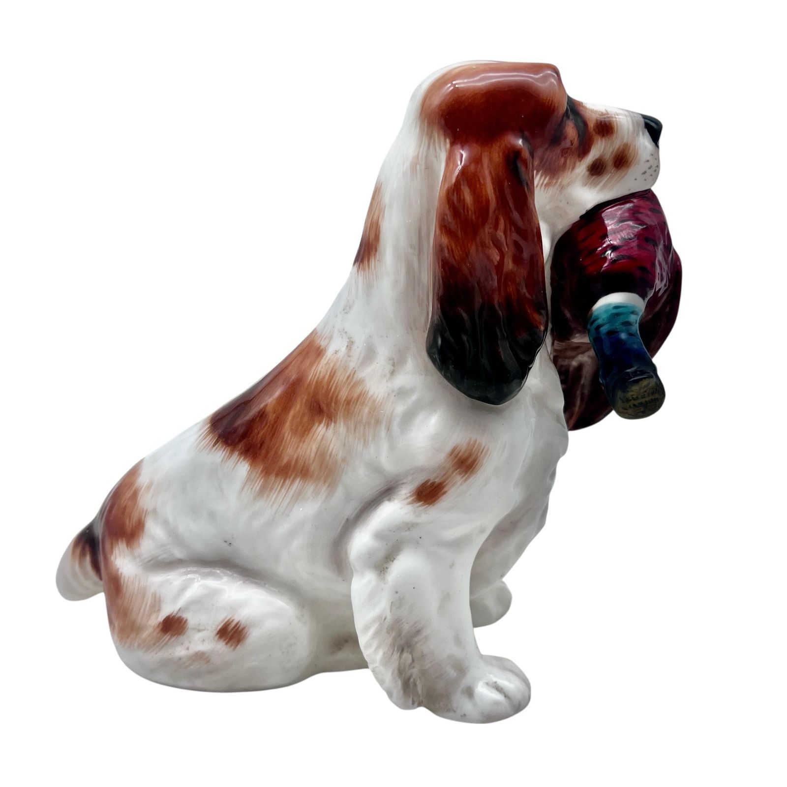 Vintage Royal Doulton Figurine Cocker Spaniel With Pheasant Hn 1028   Home Decor photo furniture