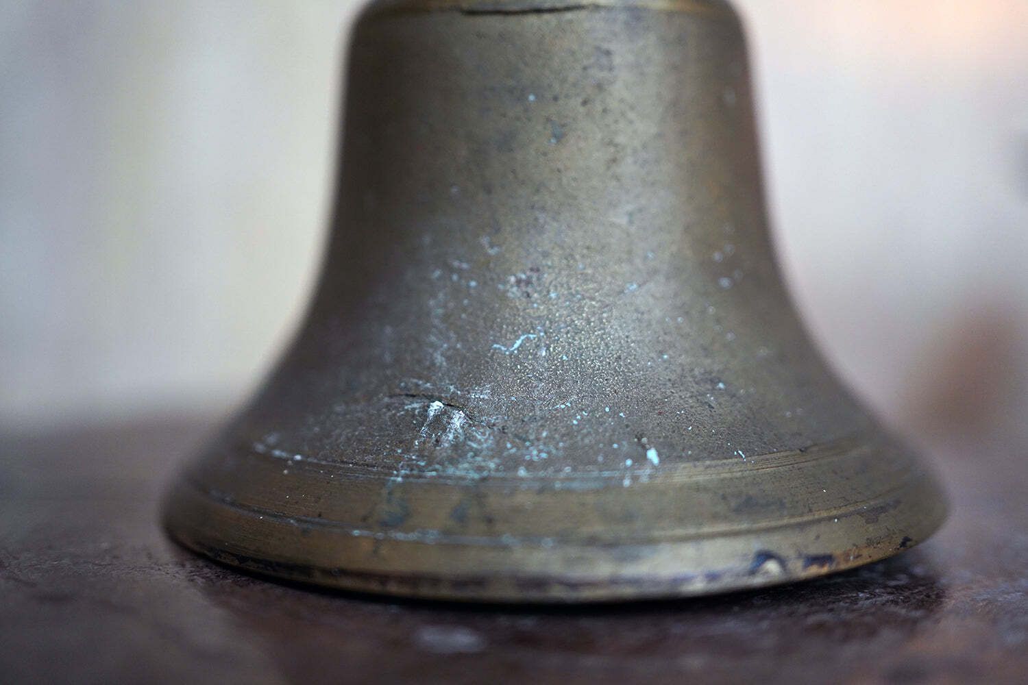 898.0 A Scarce Late 19thc Convict Watchman’s Bronze Alarm Bell C.1890 photo