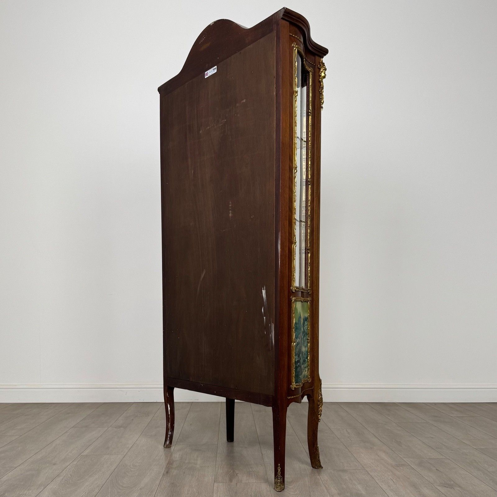 Antique 20th Century Painted French Display Cabinet In Mahogany ( Af 4953 ) photo buy
