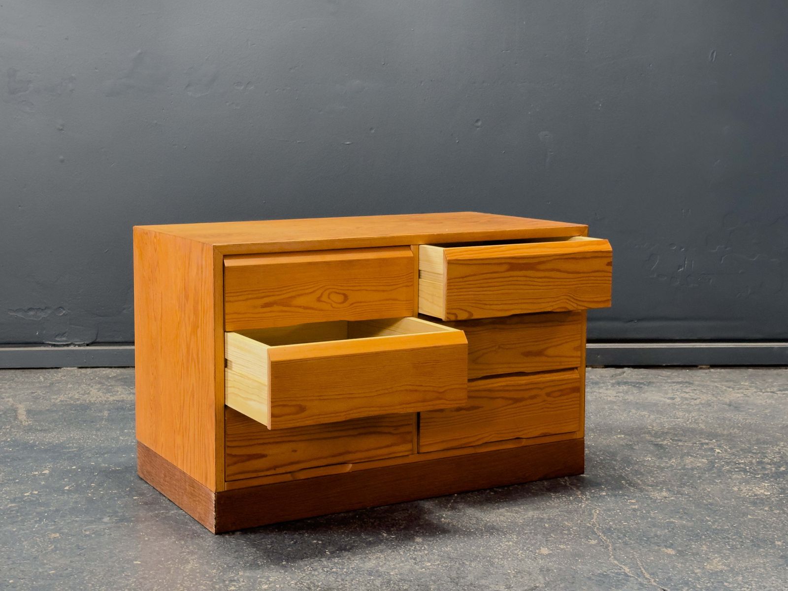 Low Pine Chest Of Drawers photo Furniture