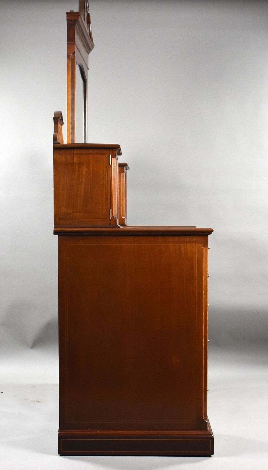 Victorian Marquetry Inlaid Dressing Table By Edwards & Roberts photo for sale