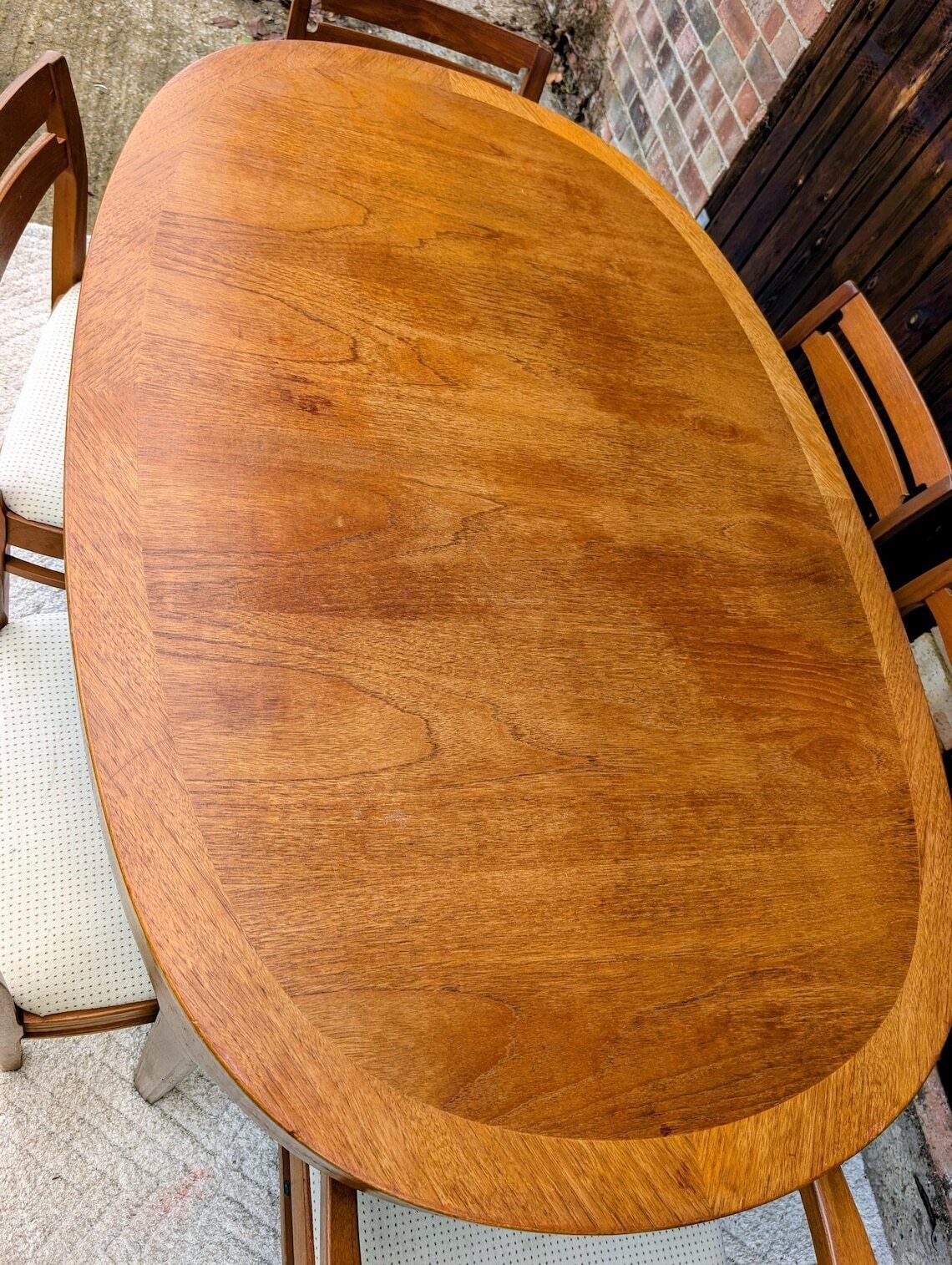 Mid Century Modern Stylish Nathan 1970s Teak Dining Table And 6 Chairs Vintage Furniture photo 950.0