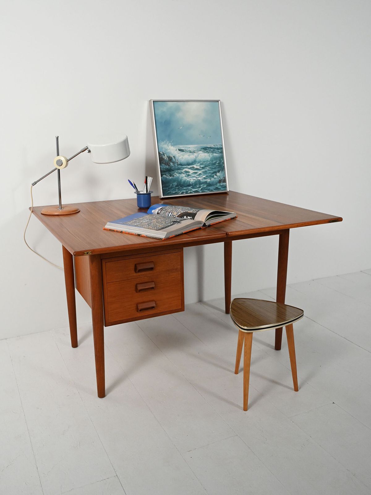 Scandinavian Flip Top Desk By Børge Mogensen photo furniture
