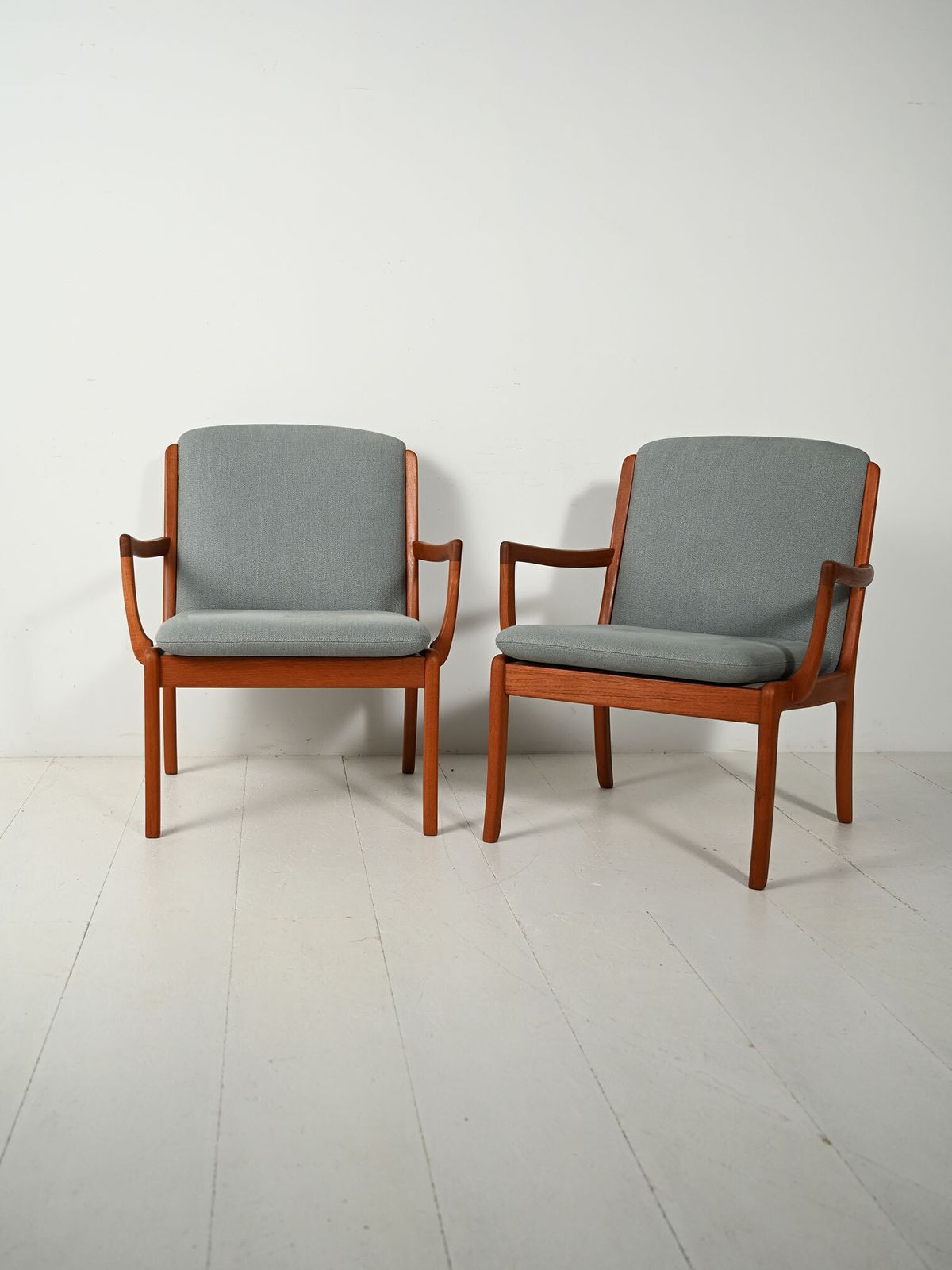 Pair Of Senator Armchairs By Ole Wanscher For Cado photo furniture