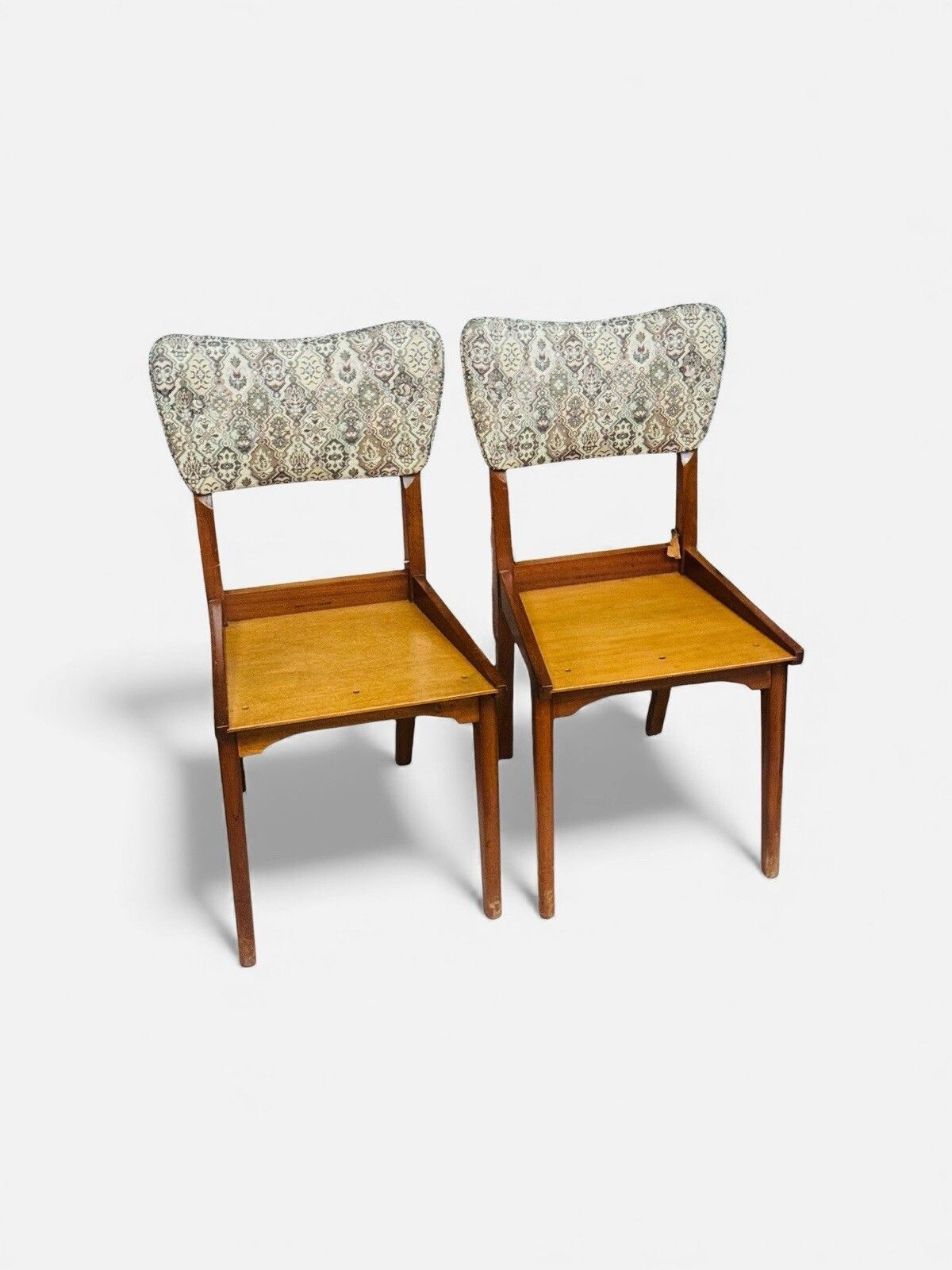 photo vinterior Set Of Six Teak Alfred Cox Dining Chairs Rare Mid Century Retro C1950s