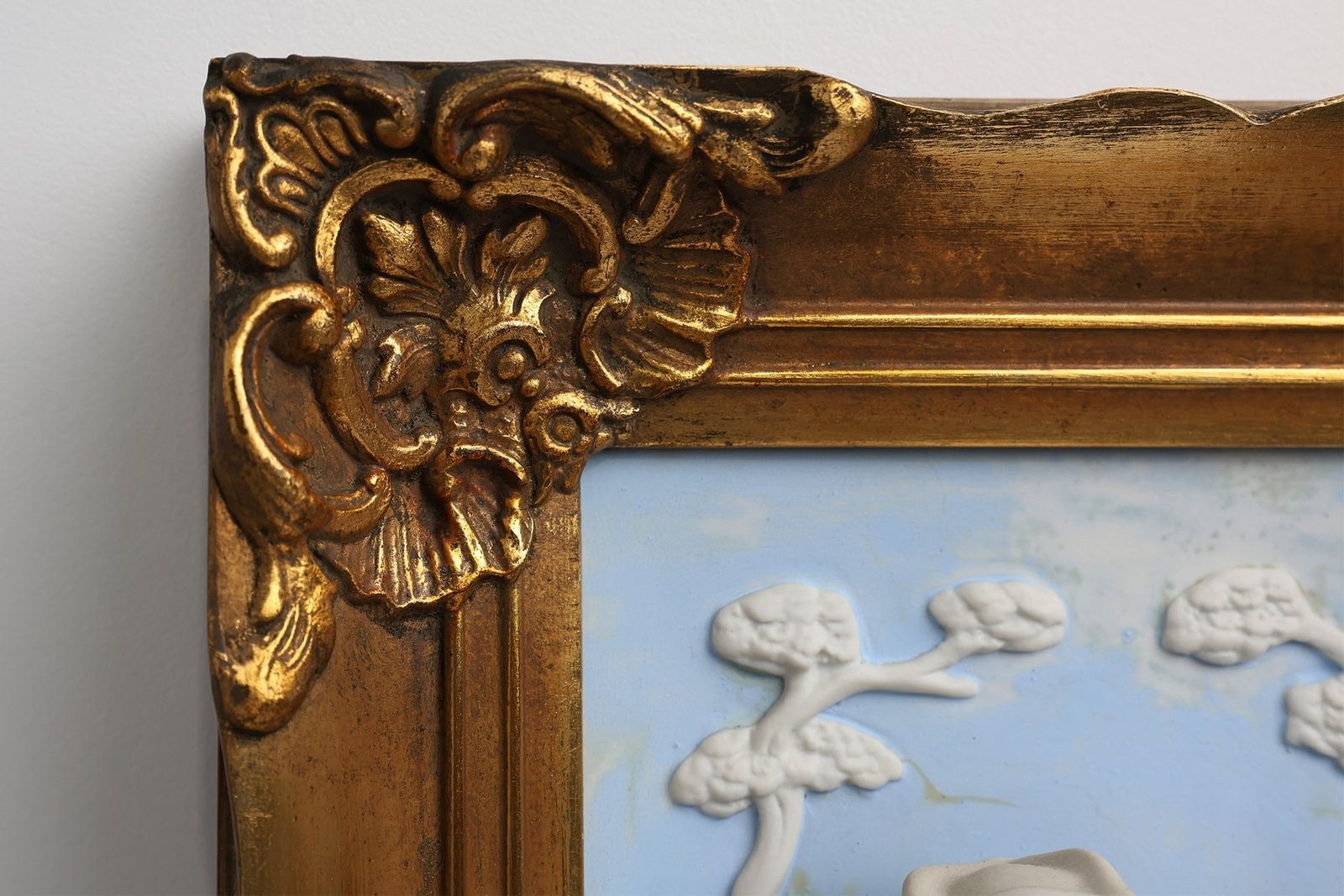Baroque Style Porcelain Wall Art From Alt Meissen, Germany, 1950s photo vinterior
