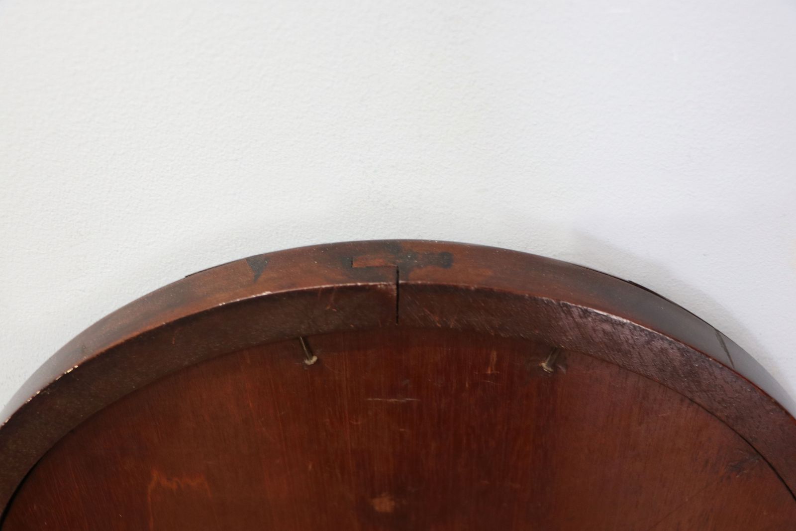photo buy A Truly Wonderful & Certainly Unusual 19th Century Mahogany Framed Wall Mirror.