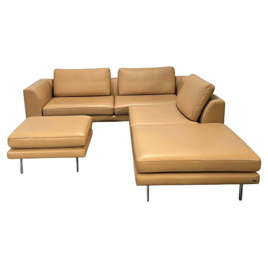 De Sede Ds 570 Corner Sofa And Footstool