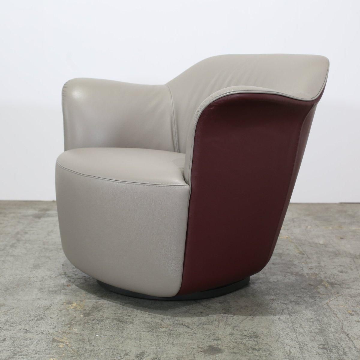 Poltrona Frau Aida Swivel Armchairs By Roberto Lazzeroni, Set Of Four photo Furniture