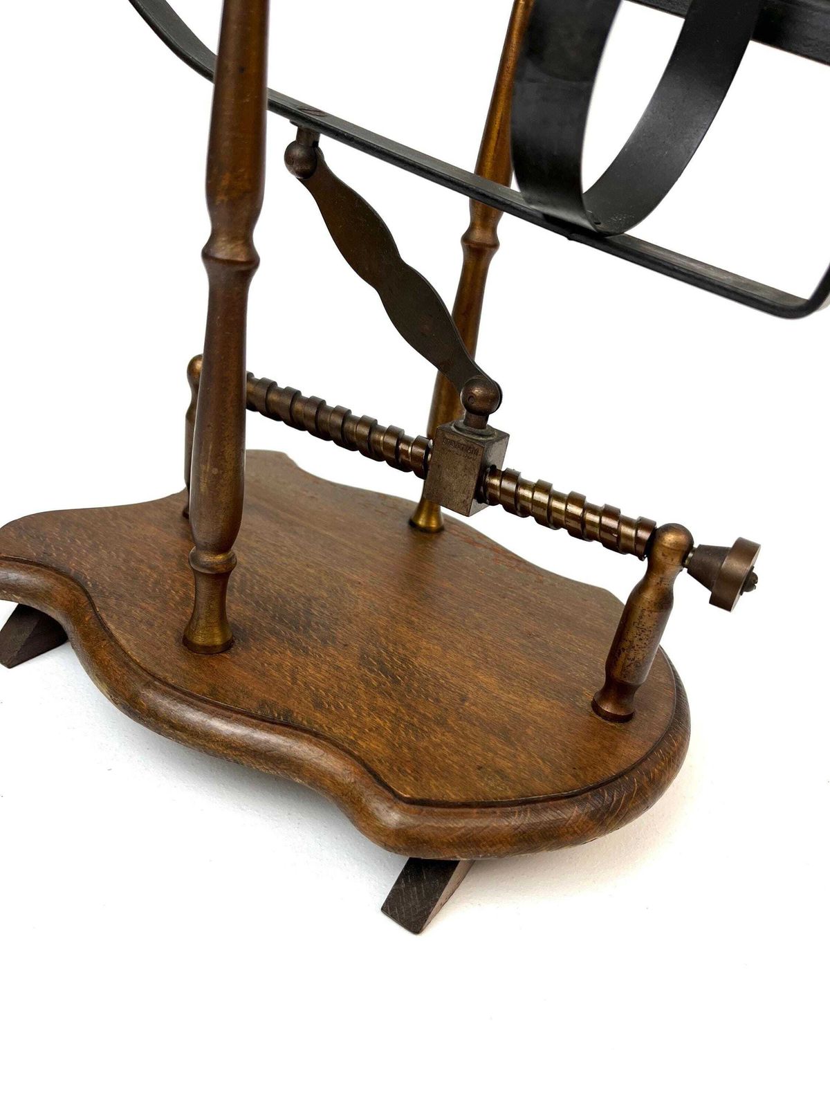 Rare Antique Mechanical Wine Cradle Decanter France About 1900 Home Bar photo vinterior