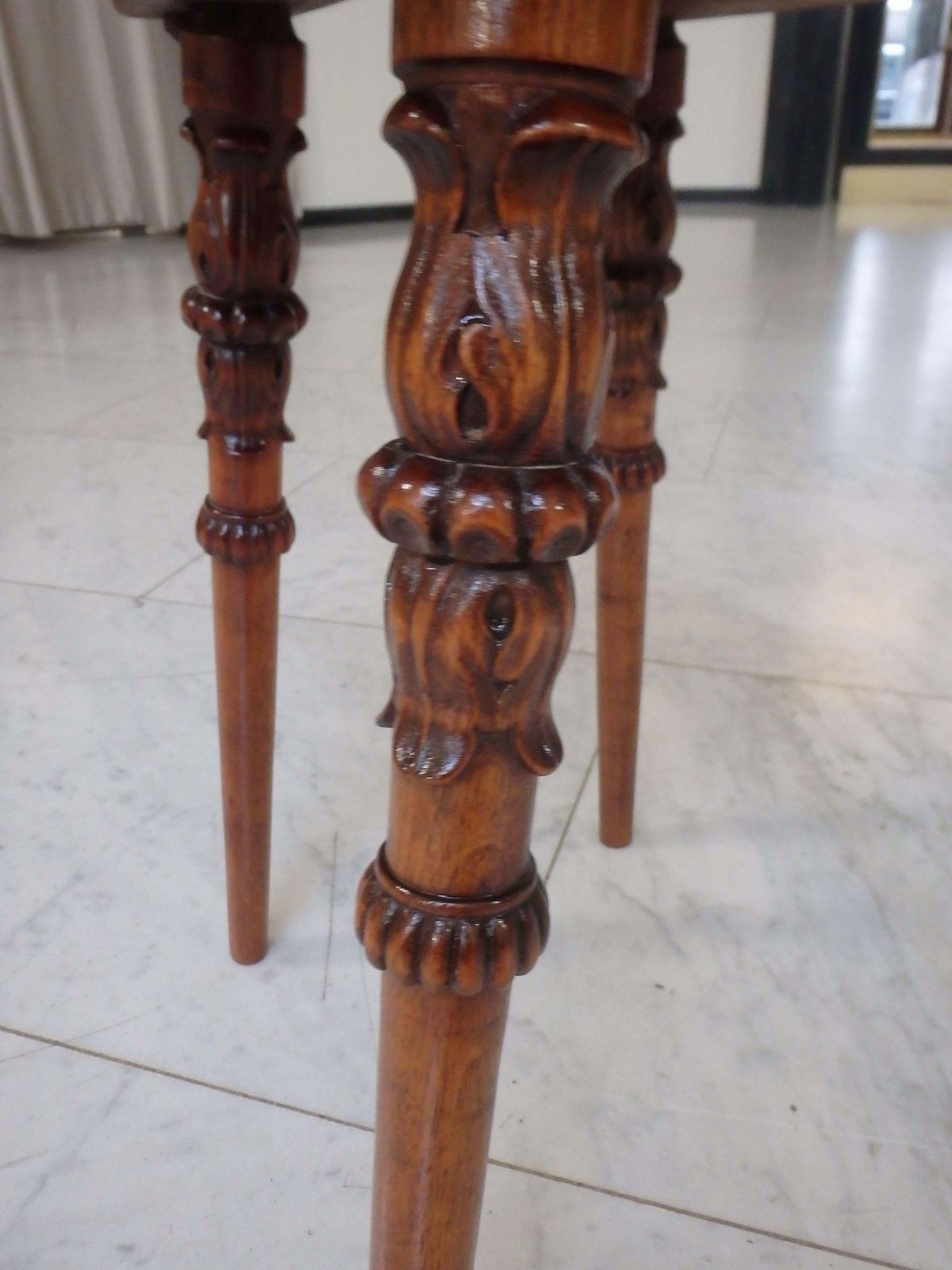 Pair Of 19th Century Brutalist Carved Wooden Chairs With Fabulous Creatures photo 1374.0