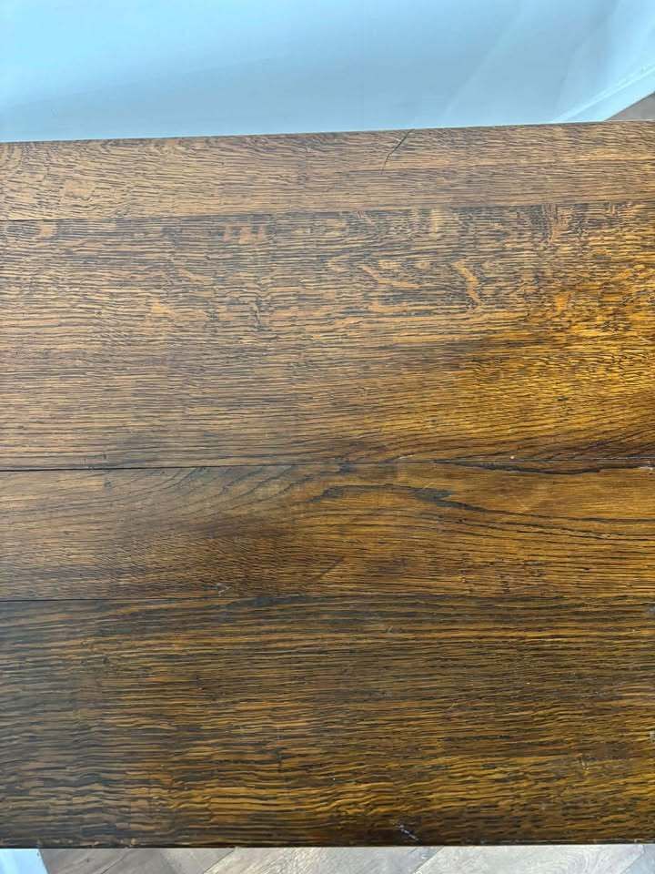 Antique Oak Refectory Table photo Furniture