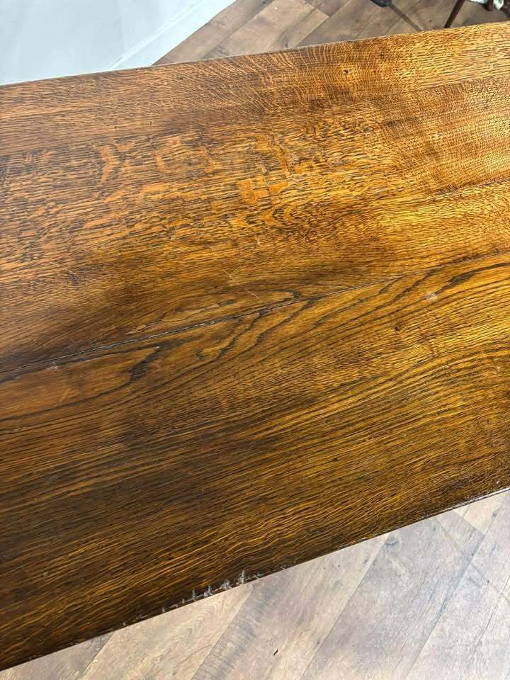 photo buy Antique Oak Refectory Table