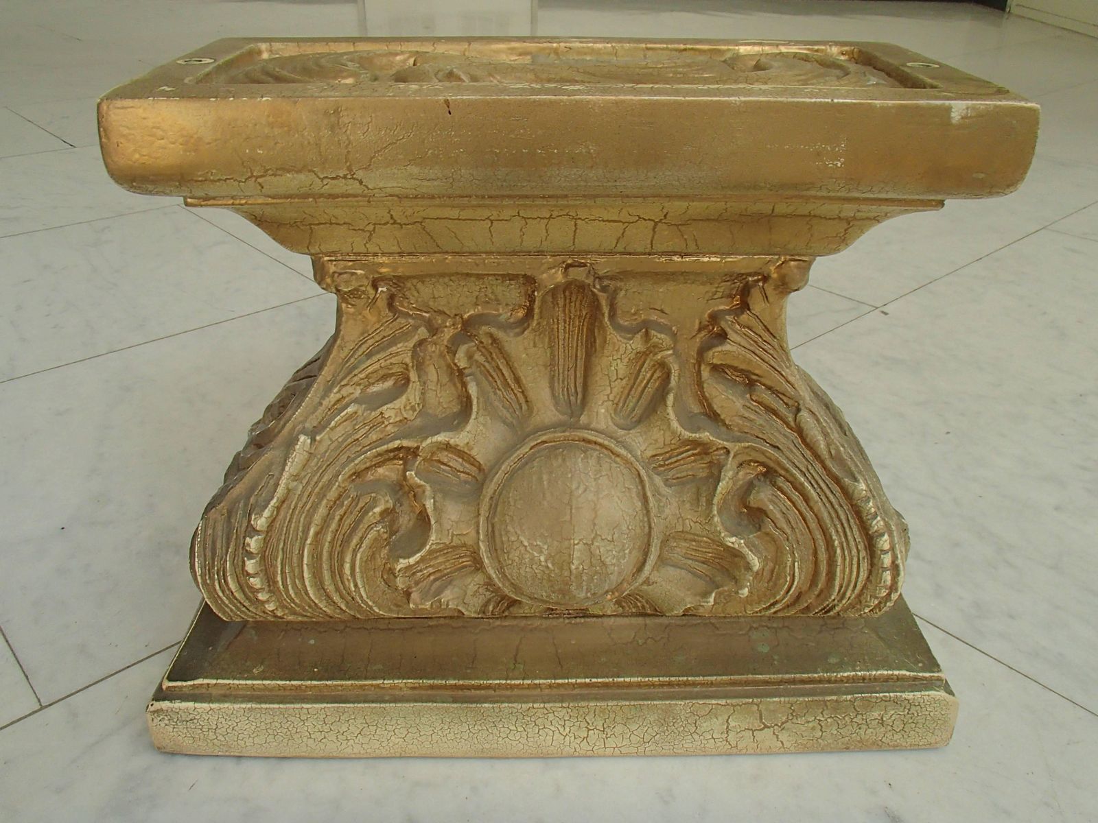 Mid Century Pair Of Golden Wood And Plaster Legs In A Rococo Baroc Manner photo furniture