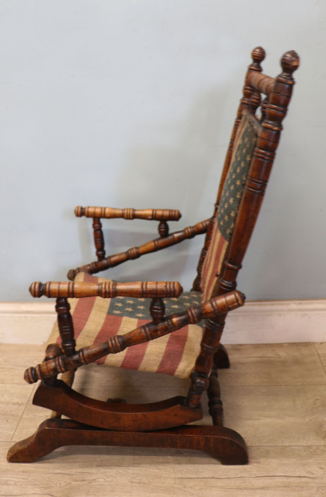 An Absolutely Lovely, Charming Late 19th Century American Child’s Rocking Chair. photo buy