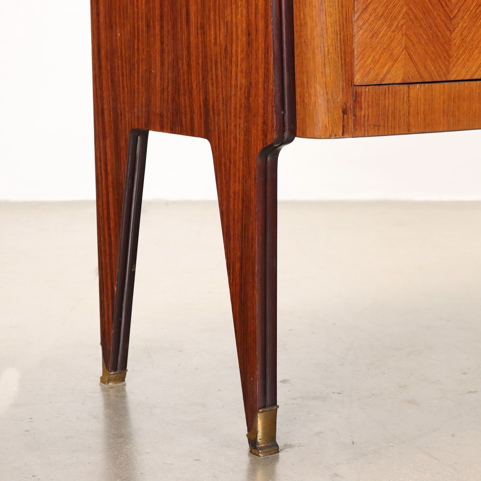 photo vinterior Vintage Living Room Furniture Exotic Wood Italy 1960s