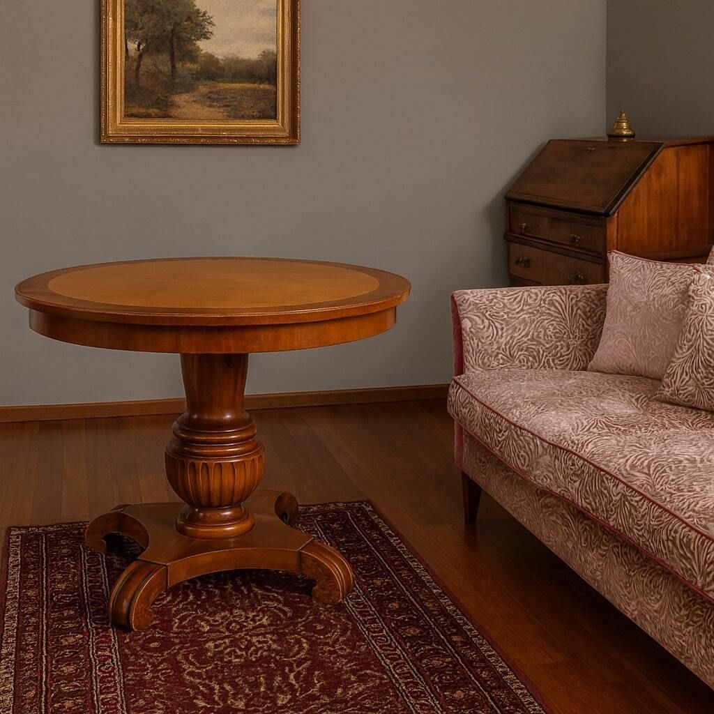 Antique Table Mahogany Ash Extendable Top Austria XIX Century photo furniture