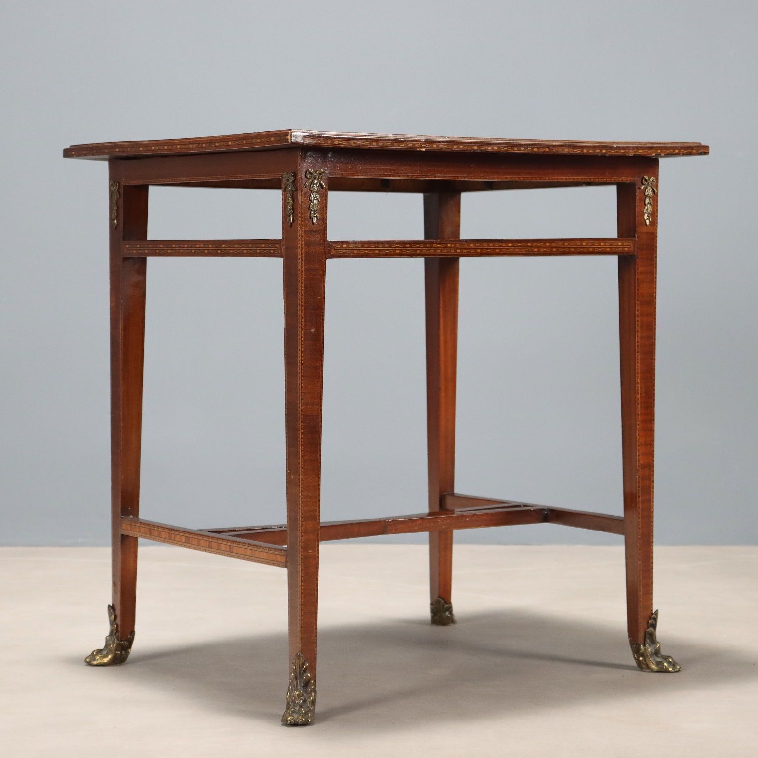 Furniture Antique Coffee Table Bronze United Kingdom XIX Century photo