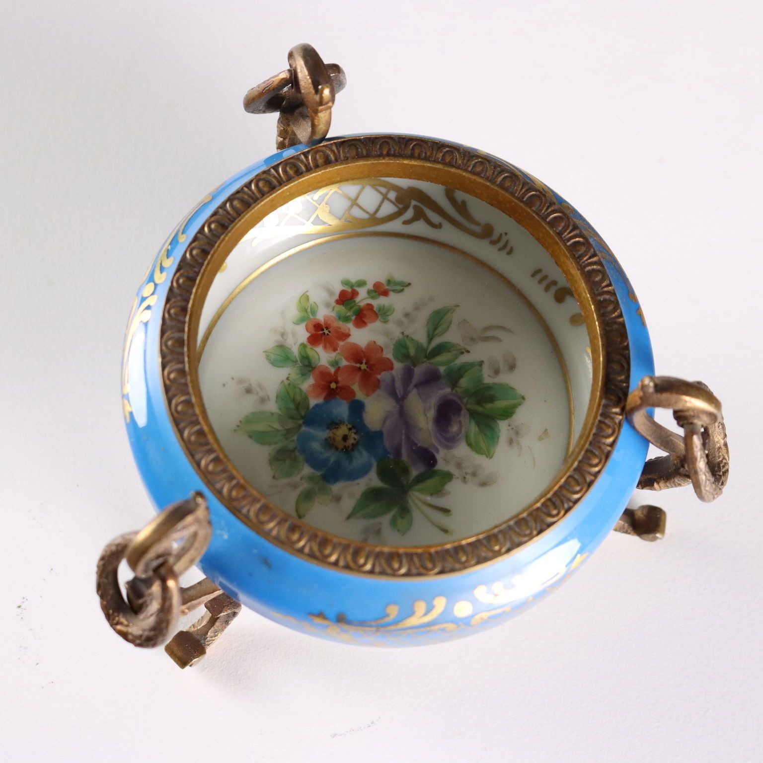 Antique Bowl Porcelain Sèvres Man. France Early XX Century photo Home Decor