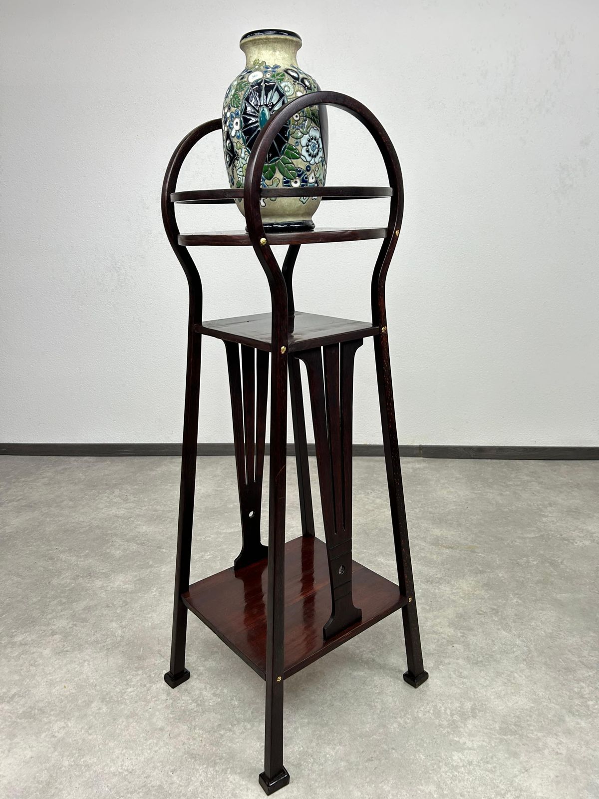 Secession Plant Stand No.9532 By Arch. Marcel Kammerer For Thonet photo for sale