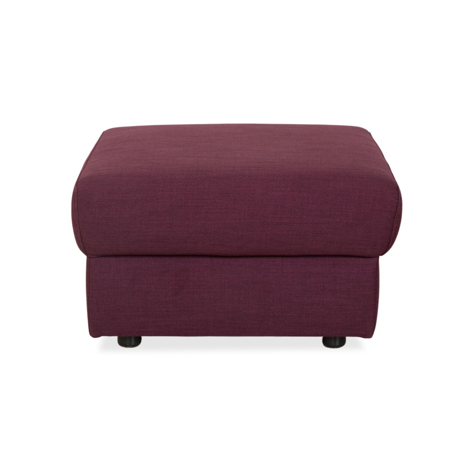 Repose-pieds Ewald Schillig Flex Plus en tissu, violet aubergine photo vintage