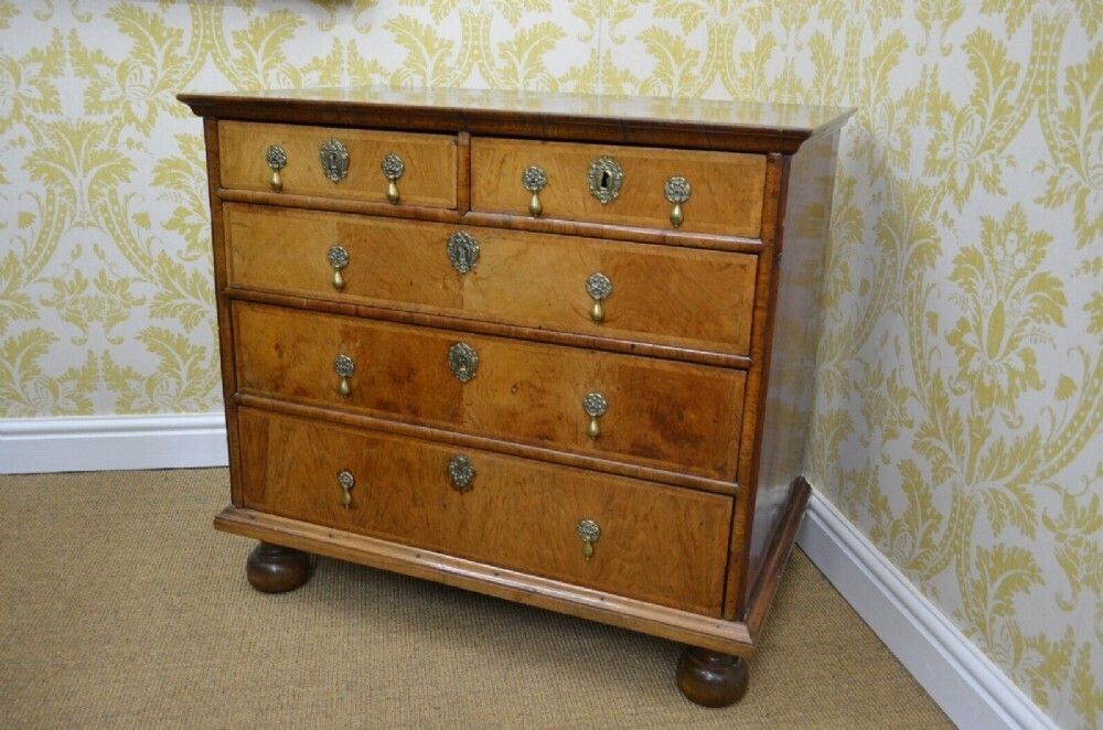 Early 18th Century Walnut Chest Of Drawers photo furniture