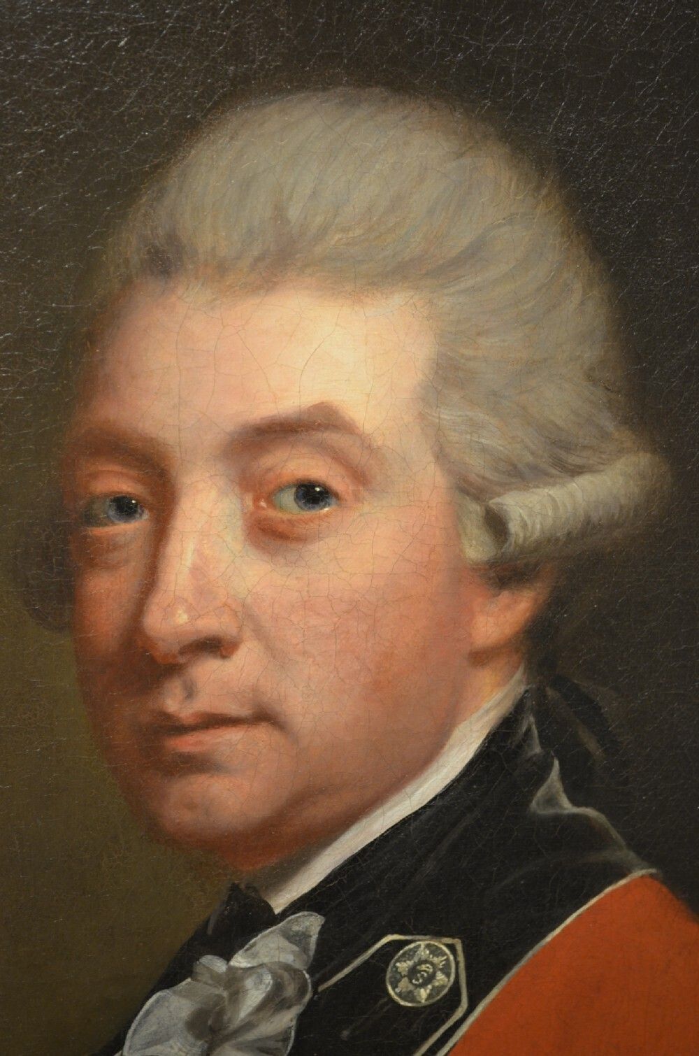 photo for sale Superb 18th Century Portrait Of Alexander Popham By Thomas Beach Signed